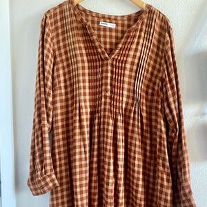 Sonoma Goods For Life Long Sleeve Pintuck Dress